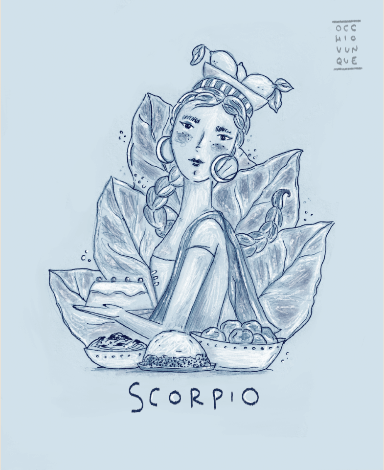 oroscopo scorpione gastronomico occhiovunque tarot girl